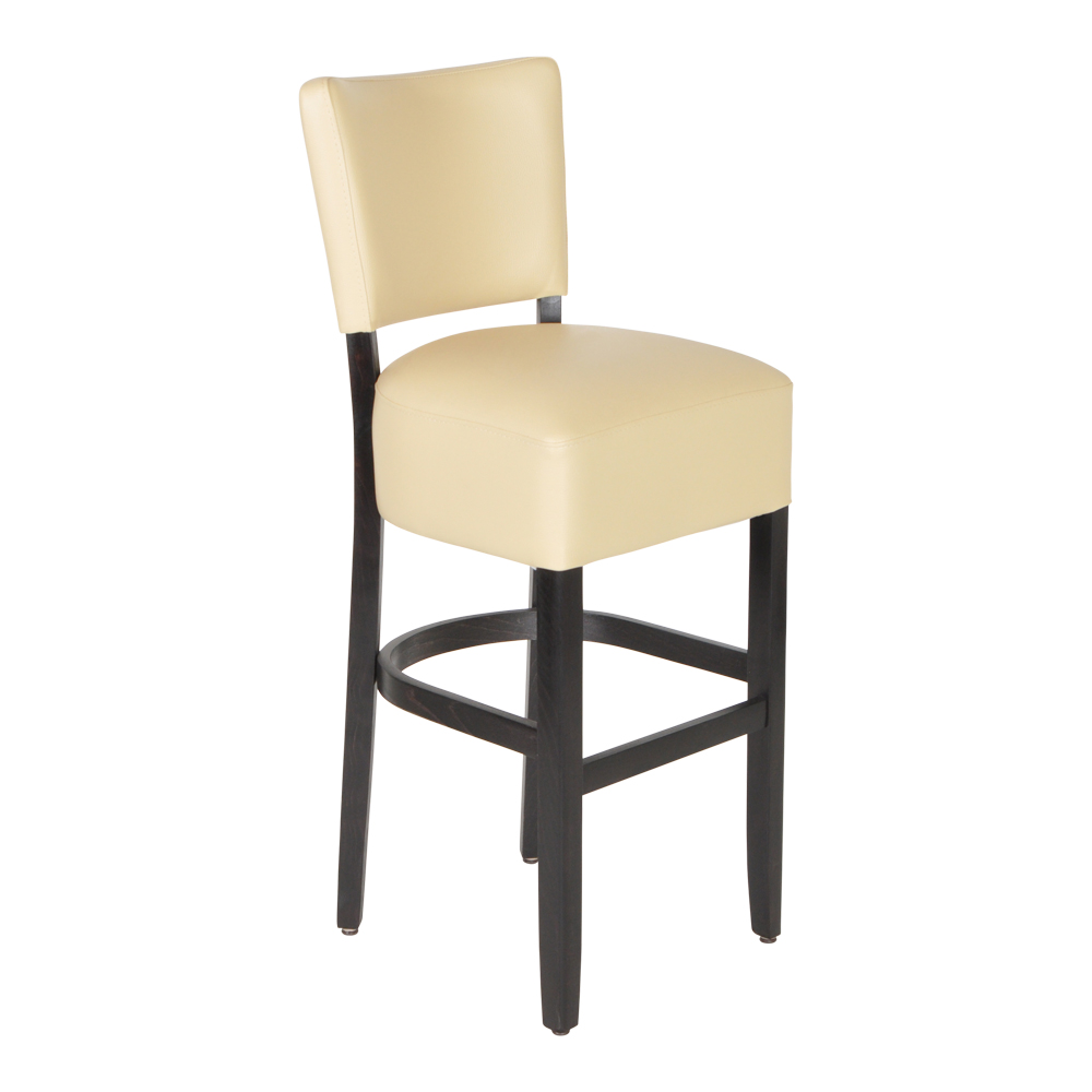 Lisa barkruk creme kunstleer