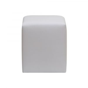 Tower Poef Wit 32x32cm