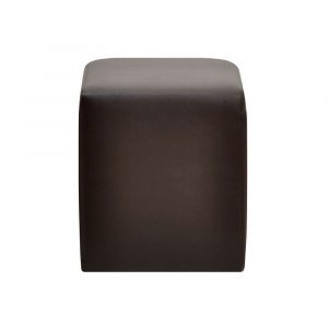 Tower Poef Donker Taupe 32x32cm