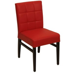 Matias Stoel Rood Kunstleder vanaf: