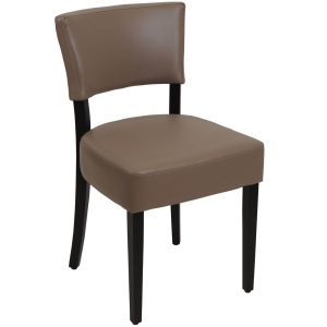 Steffi Stoel Taupe Kunstleder vanaf: