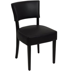 Steffi Stoel Zwart Kunstleder vanaf: