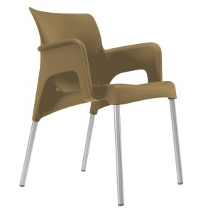 Sun terrasstoel taupe vanaf: