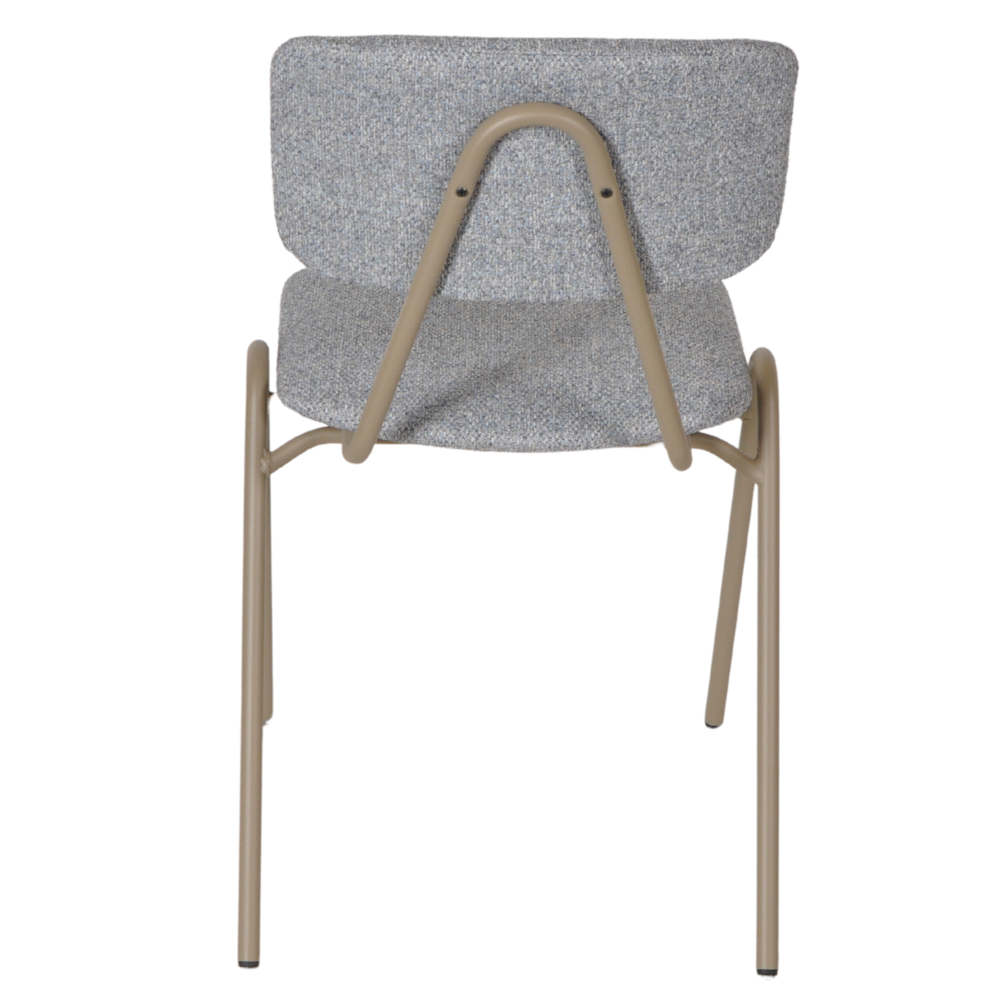 Floris schoolstoel blauwe stoffering - Afbeelding 3