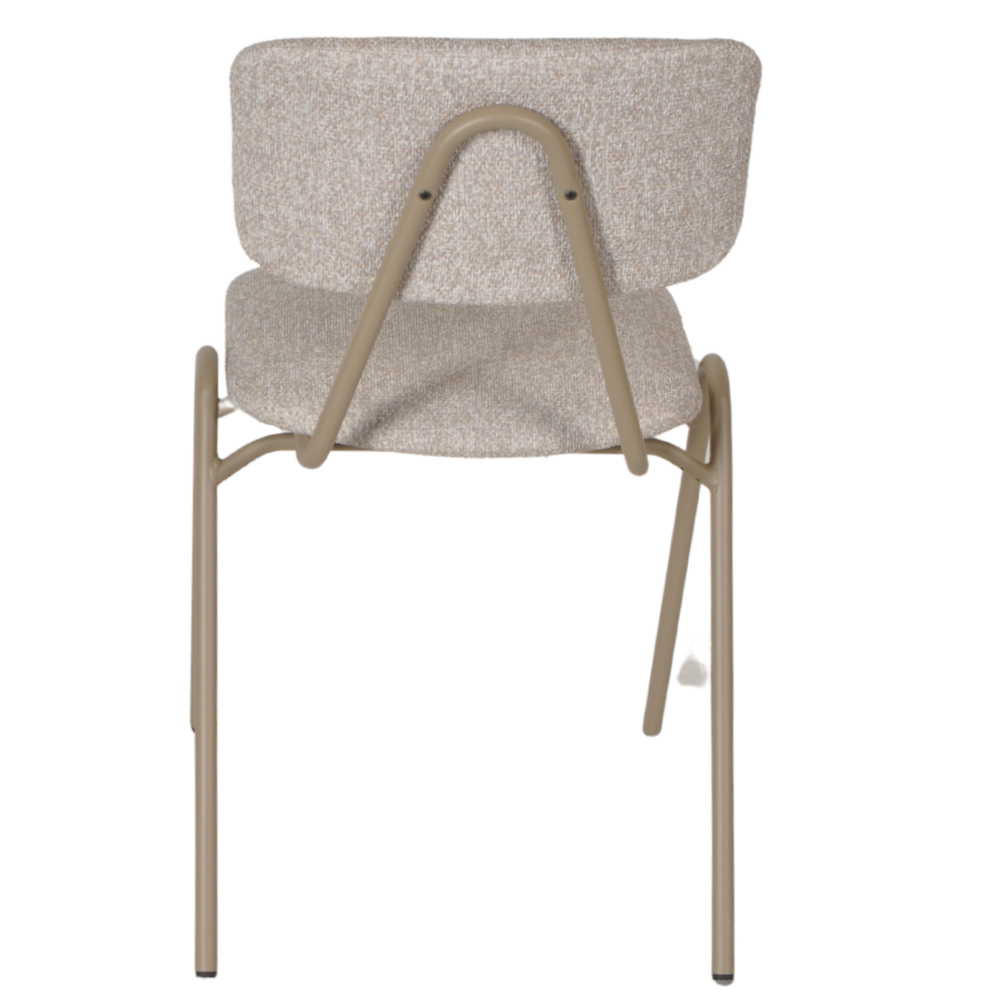 Floris schoolstoel zand stoffering - Afbeelding 3