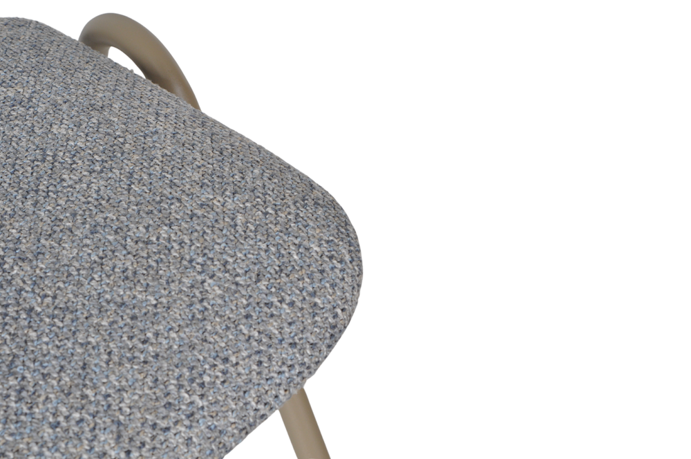 Floris schoolstoel blauwe stoffering - Afbeelding 4