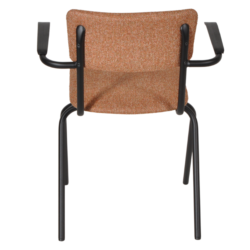 Freddy armstoel oranje stoffering - Afbeelding 4