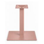 Flat select rechthoek tafelonderstel oud roze
