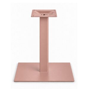 Flat select rechthoek tafelonderstel oud roze