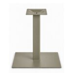 Flat select rechthoek tafelonderstel taupe