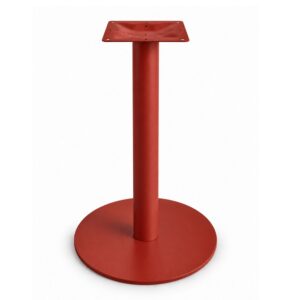 Flat select rond tafelonderstel rood