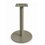 Flat select rond tafelonderstel taupe